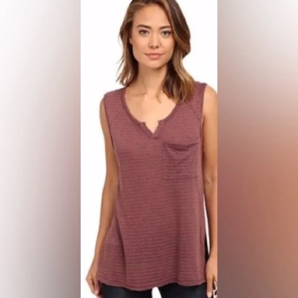 | free people | We the Free Weekend Warrior Striped Tank XS oversized